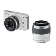 Nikon 1 J1 + Objektivy 10-30mm + 30-110mm VR white - Digital Camera