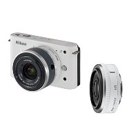 Nikon 1 J1 + Objektivy 10-30mm + 10mm F2.8 white - Digital Camera