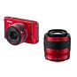 Nikon 1 J1 + Objektivy 10-30mm + 30-110mm VR red - Digitální fotoaparát