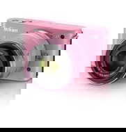 Nikon 1 J1 + Objektivy 10-30mm + 30-110mm VR pink - Digital Camera