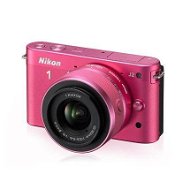 Nikon 1 J2 + Objektiv 10-30mm F3.5-5.6 pink - Digital Camera