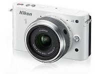 Nikon 1 J2 + Objektiv 11-27,5mm F3.5-5.6 white - Digital Camera