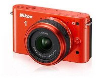 Nikon 1 J2 + Objektiv 11-27,5mm F3.5-5.6 orange - Digital Camera