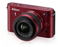 Nikon 1 J2 + Objektivy 10-30mm + 30-110mm red - Digitální fotoaparát