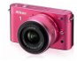 Nikon 1 J2 + Objektivy 10-30mm + 30-110mm pink - Digitální fotoaparát