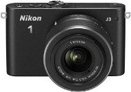 Nikon 1 J3 + 10-30 mm VR Objektiv + 30-110 mm VR Schwarz - Digitalkamera