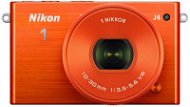 Nikon 1 J4 + 10-30 mm VR Objektiv orange - Digitalkamera