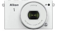  Nikon 1 J4 + 10-30 mm VR Lens + 30-110 mm VR White  - Digital Camera