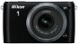 Nikon 1 S1 + 11-25.5mm + VR 30-110mm Black - Digital Camera