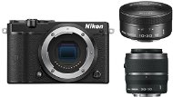 Nikon 1 J5 schwarz + 10-30 mm + 30-110-mm-Objektiv - Digitalkamera
