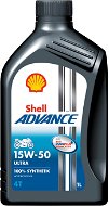 SHELL ADVANCE Ultra 4T 15W-50 1l - Motorový olej