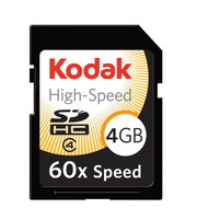Kodak Secure Digital 4GB High Performance - Memory Card