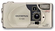 Olympus C-120, kompaktní, 2 mil. bodů