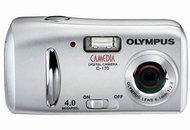 Olympus C-170 Zoom - 4.0 mil. bodů, digítální zoom 4x, interní paměť 14 MB + slot na xD - Digital Camera
