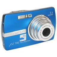 Olympus [mju:] 700 Digital modrý (blue), CCD 7 Mpx, 3x zoom, 2.5" LCD, Li-Ion, xD - Digital Camera