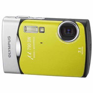 Olympus [mju:] 790SW Digital zelený (lime green), CCD 7.1 Mpx, 3x zoom, 2.5" LCD, Li-Ion, face detec - Digital Camera