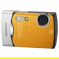 Olympus [mju:] 790SW Digital oranžová (orange), CCD 7.1 Mpx, 3x zoom, 2.5" LCD, Li-Ion, face detecti - Digital Camera