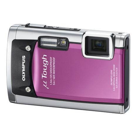 OLYMPUS [mju:] TOUGH-6010 pink - Digital Camera - Main image