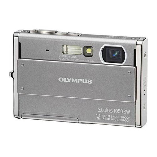 Olympus [mju:] 1050SW stříbrný (silver) - Digital Camera - Main image