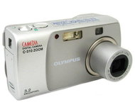 Olympus C-310 Zoom - 3,34 mil. bodů, zoom optický 3x / digitální 3,3x - Digital Camera