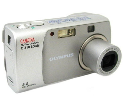 Olympus C-310 Zoom - 3,34 mil. bodů, zoom optický 3x / digitální 3,3x - Digital Camera - Main image