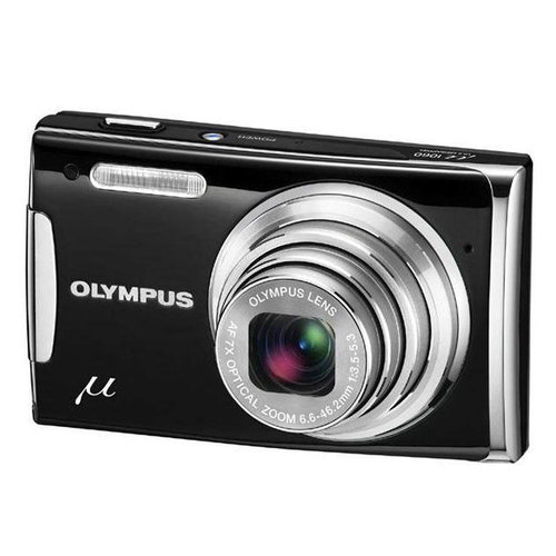 Olympus [mju:] 1060 černý (black) CCD 10.1 Mpx, 7x zoom, 2.7" LCD, Li-Ion, face detection - Digital Camera - Main image