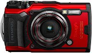 Olympus TOUGH TG-6 červený - Digitálny fotoaparát