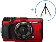 Olympus TOUGH TG-6 + POWER KIT piros - Digitális fényképezőgép