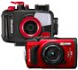 OM System TG-7 červený + podvodné puzdro PT-059 - Digitálny fotoaparát