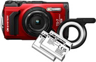 OM SYSTEM TG-7 Red Micro Adventure Kit - Digital Camera