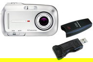 Olympus C-470 Zoom + MAUSB-100 USB2.0 čtečka XD karet - Digital Camera