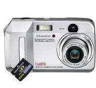 Olympus C-500 Zoom - 5,0 mil. bodů, zoom optický 3x / digitální 4x, interní paměť 14 MB + xD karta 1 - Digital Camera