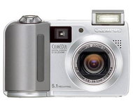 Olympus C-55 Zoom - 5,3 mil. bodů, zoom optický 5x / digitální 4x - Digital Camera