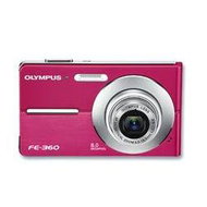 Olympus FE-360 Zoom růžový  - Digital Camera