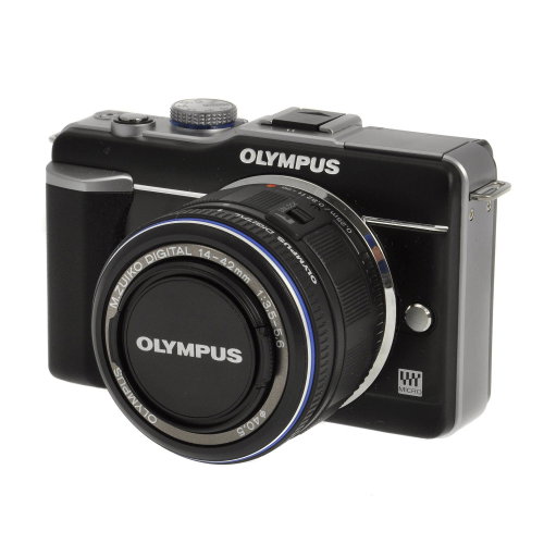 Olympus E-PL1 + 14-42mm Black  - Digital Camera - Main image