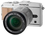 OLYMPUS E-P3 + Objektiv 14-150mm white/ black - Digital Camera