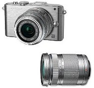 Olympus PEN E-PL3 + Objektivy 14-42mm II R + 40-150mm silver/ silver - Digitální fotoaparát