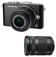 Olympus PEN E-PL3 + Objektivy 14-42mm II R + 40-150mm black/ black - Digitální fotoaparát