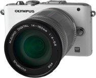 OLYMPUS E-PL3 + Objektiv 14-150mm white/ silver - Digital Camera