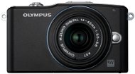 OLYMPUS E-PM1 + Objektiv 14-42mm II black/ black - Digital Camera