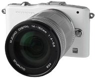 Olympus PEN E-PM1 + objektiv 14-150mm white/ silver - Digitálny fotoaparát