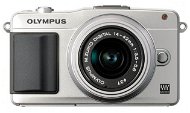 Olympus PEN E-PM2 + lens 14-42mm II silver/ silver - Digital Camera