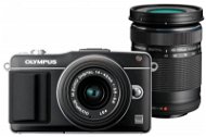 Olympus PEN PEN E-PM2 + objektiv 14-42mm II R + 40-150mm R black/ black - Digital Camera