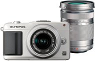 Olympus PEN E-PM2 + Objektiv 14-42 mm II R + R 40-150 mm silber / silber - Digitalkamera
