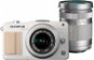 Olympus PEN E-PM2 + objektivy 14-42mm II R + 40-150mm R white/ silver - Digital Camera