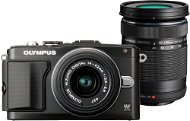 Olympus PEN E-PL5 + objektivy 14-42mm II R + 40-150mm R black/ black - Digital Camera