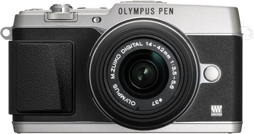 Olympus PEN E-P5 points silver - Digital Camera - Main image