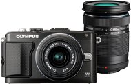  Olympus PEN E-PL5 + lens 14-42 mm II R Black + 40-150 mm black R  - Digital Camera