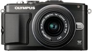 Olympus PEN E-PL5 14-42 mm Objektiv + schwarz + R II externen Blitz - Digitalkamera