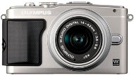  Olympus PEN E-PL5 + lens 14-42 mm II R silver + external flash  - Digital Camera
